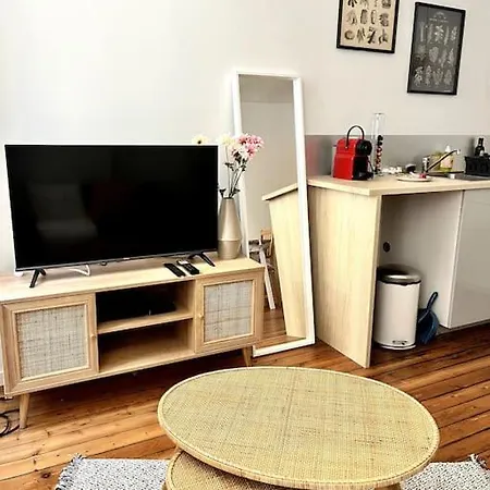 Le Pilori 2pers, Separee, Tv Et Wifi 아파트 낭트