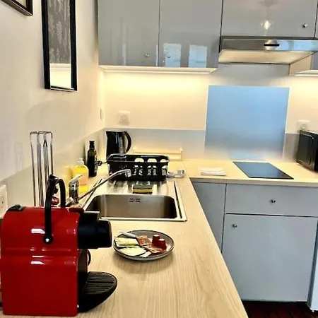 아파트 Le Pilori 2pers, Separee, Tv Et Wifi 낭트